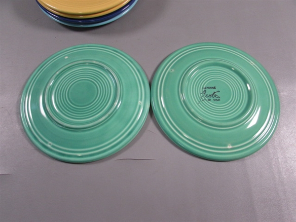 7.25 FIESTAWARE SALAD PLATES