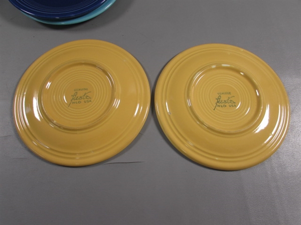 7.25 FIESTAWARE SALAD PLATES