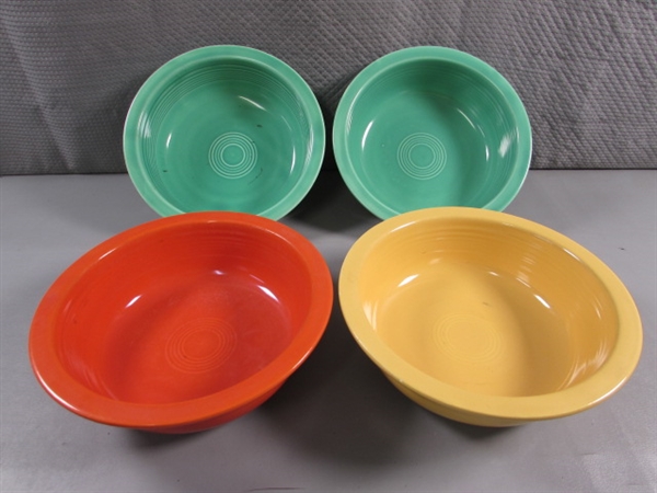 LARGE FIESTAWARE BOWLS