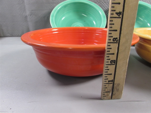 LARGE FIESTAWARE BOWLS