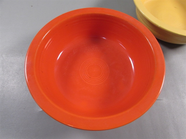 LARGE FIESTAWARE BOWLS