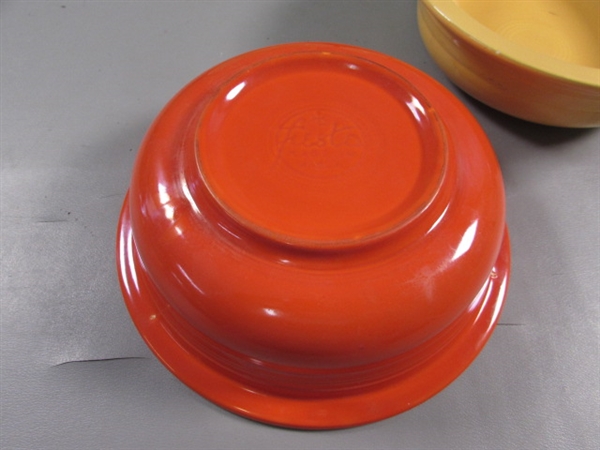 LARGE FIESTAWARE BOWLS