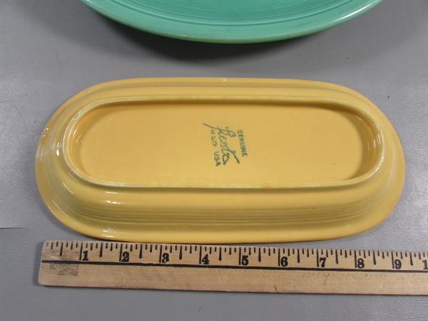 FIESTAWARE OVAL & ROUND PLATTERS & SMALL OVAL SERVING DISH