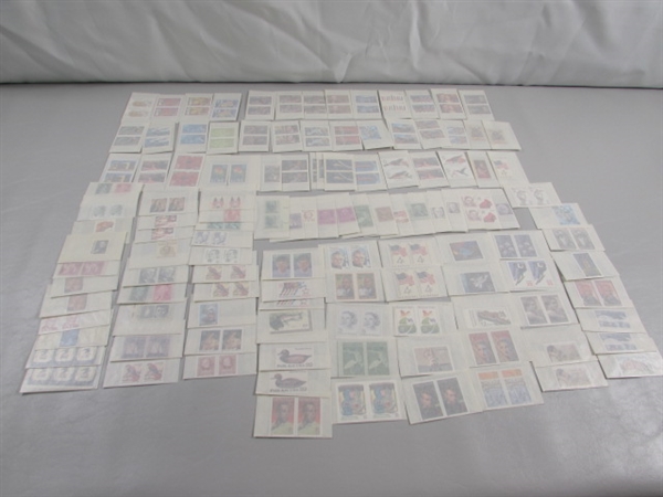 MIXED LOT OF POSTAGE STAMP DOUBLES & SINGLES IN GLASSINE ENVELOPES #5