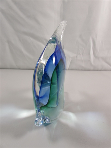 HAND BLOWN GLASS ANGEL FISH