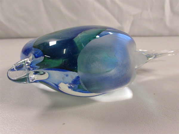 HAND BLOWN GLASS ANGEL FISH