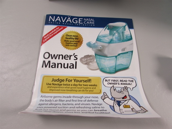 NAVAGE SALINE NASAL IRRIGATION KIT