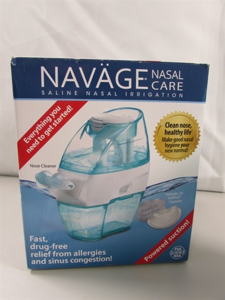 NAVAGE SALINE NASAL IRRIGATION KIT