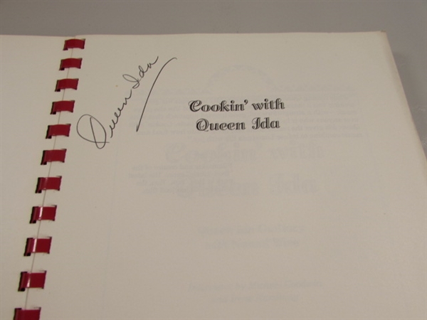 SIGNED VINTAGE COOKBOOKS