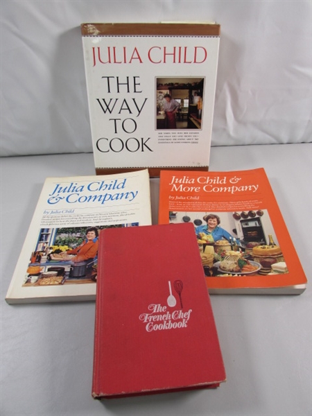 JULIA CHILDS COOKBOOKS