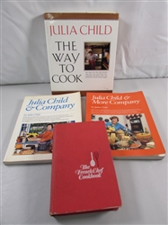 JULIA CHILDS COOKBOOKS