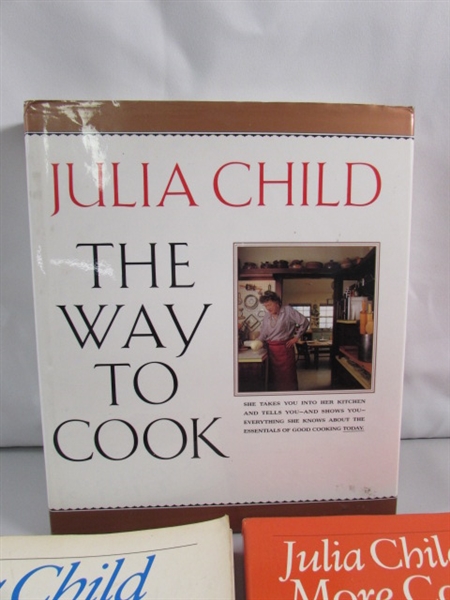 JULIA CHILDS COOKBOOKS