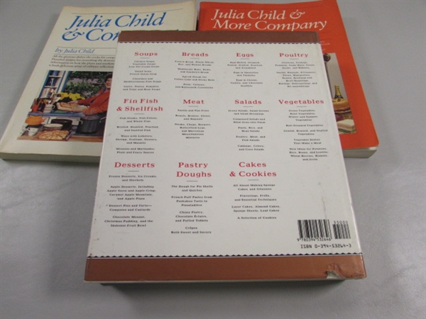 JULIA CHILDS COOKBOOKS