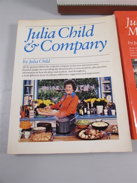 JULIA CHILDS COOKBOOKS