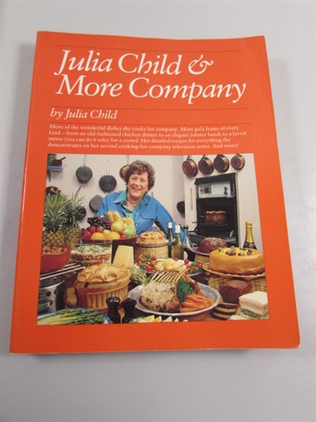 JULIA CHILDS COOKBOOKS