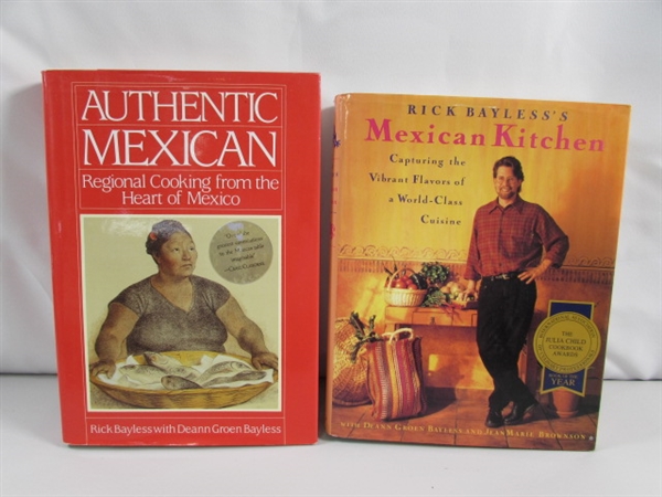 RICK BAYLESS - MEXICAN COOKING COOKBOOKS