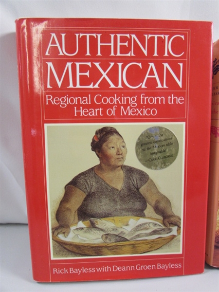 RICK BAYLESS - MEXICAN COOKING COOKBOOKS