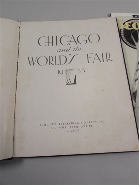 1933 & 1962 WORLD'S FAIR PUBLICATIONS