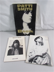 PATTI SMITH POETRY BOOKS