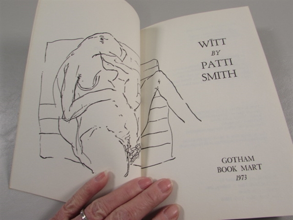 PATTI SMITH POETRY BOOKS