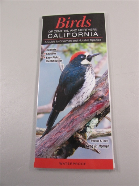 CALIFORNIA BIRD BOOKS