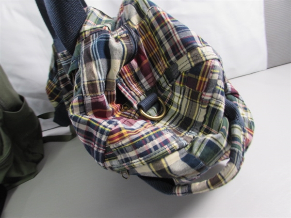 COTTON BACKPACK, DUFFLE BAGS & MORE