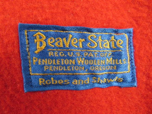 PENDLETON BEAVER STATE SIOUX STAR WOOL BLANKET