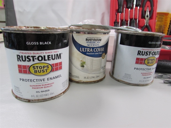 TOOLS, PAINT & PAINTING SUPPLIES