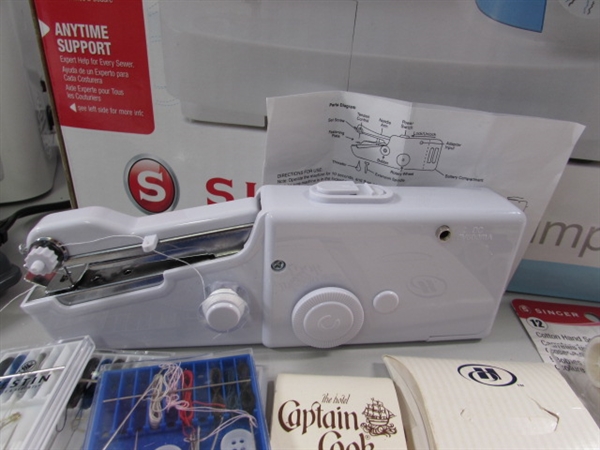 SINGER SIMPLE SEWING MACHINE & SEWING NOTIONS & SUPPLIES