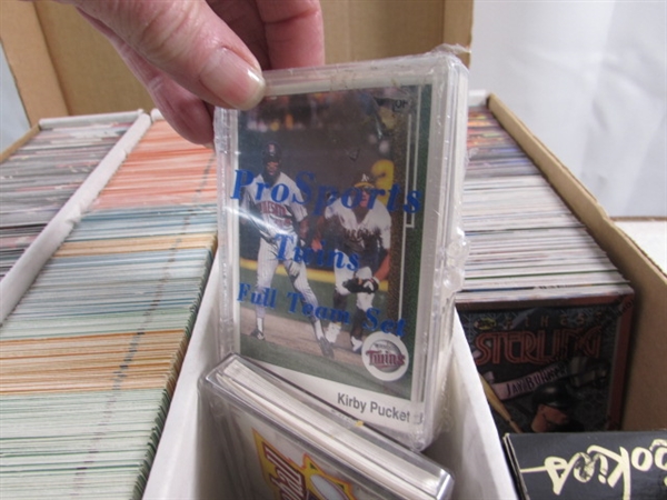 3 4-ROW BOXES OF MIXED SPORTS CARDS #2