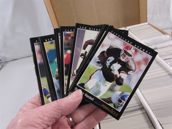 3 4-ROW BOXES OF MIXED SPORTS CARDS #2