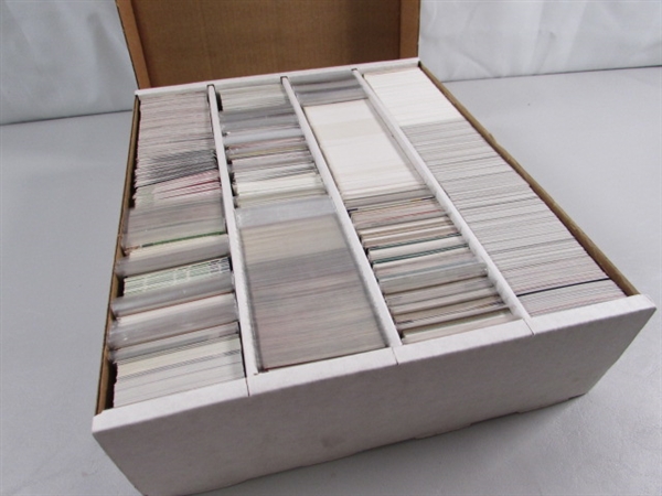 3 4-ROW BOXES OF MIXED SPORTS CARDS #2