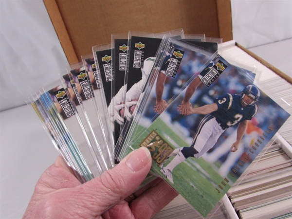 3 4-ROW BOXES OF MIXED SPORTS CARDS #2