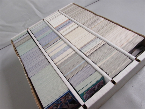 3 4-ROW BOXES OF MIXED SPORTS CARDS #6