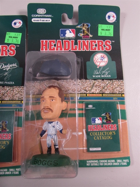 BASEBALL FIGURES & BOBBLE HEADS - NEW