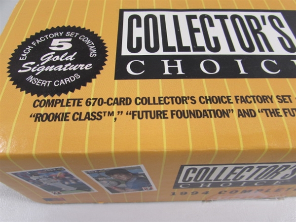 COLLECTOR'S CHOICE SET OF 1994 BASEBALL CARDS