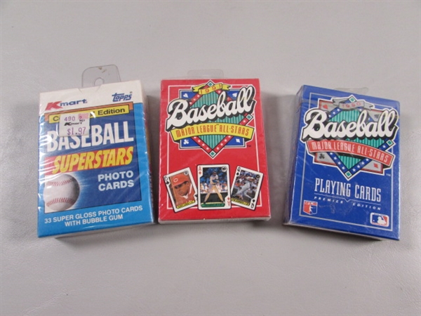 ASSORTED NEW PACKS OF SPORTS CARDS