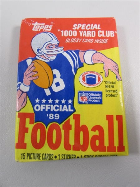 ASSORTED NEW PACKS OF SPORTS CARDS