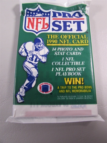 ASSORTED NEW PACKS OF SPORTS CARDS