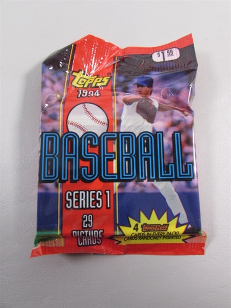 ASSORTED NEW PACKS OF SPORTS CARDS