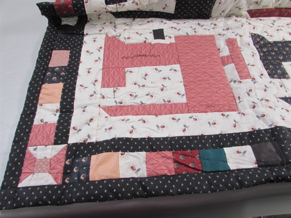 SMALL SINGER SEWING MACHINE WALL QUILT