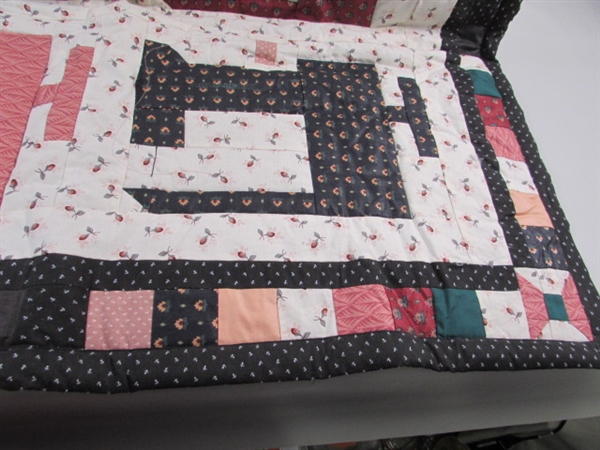 SMALL SINGER SEWING MACHINE WALL QUILT