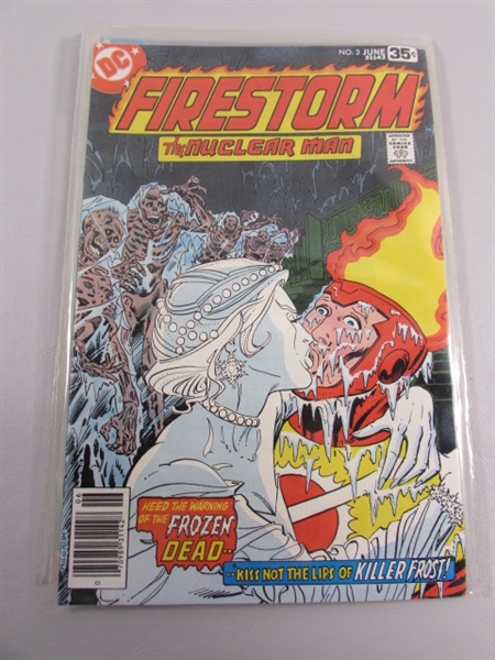 VINTAGE COMIC BOOKS - ALL STAR SQUADRON, MOON KNIGHT & FIRESTORM