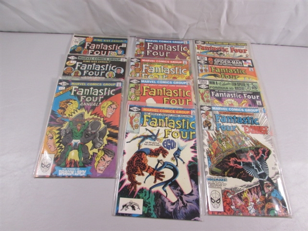 VINTAGE FANTASTIC FOUR COMIC BOOKS