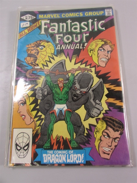 VINTAGE FANTASTIC FOUR COMIC BOOKS