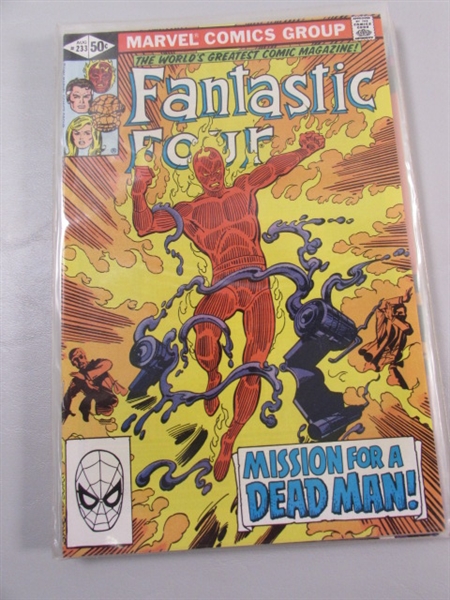 VINTAGE FANTASTIC FOUR COMIC BOOKS