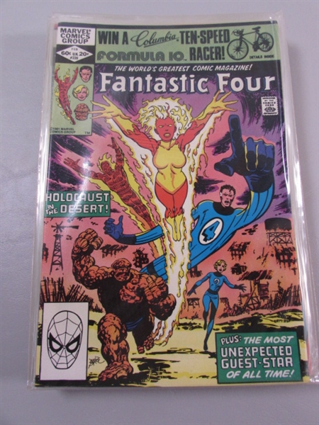 VINTAGE FANTASTIC FOUR COMIC BOOKS