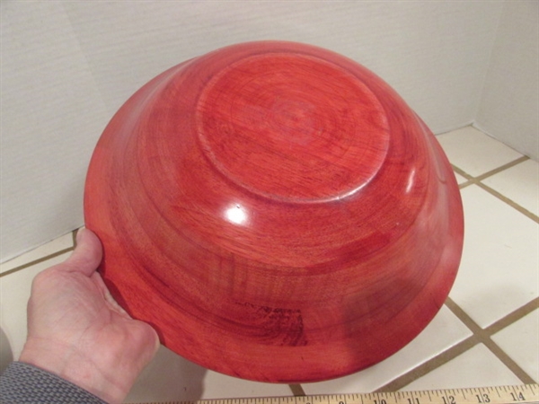 TOMMY BAHAMA MELAMINE BOWL, PLATTER, WOODEN BOWL & MORE