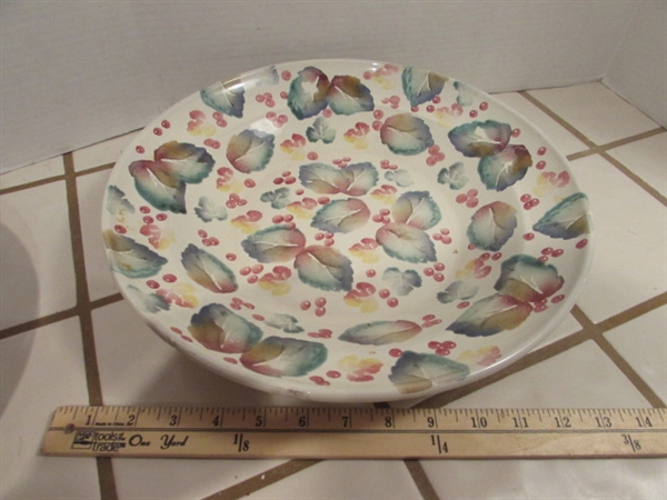 TOMMY BAHAMA MELAMINE BOWL, PLATTER, WOODEN BOWL & MORE