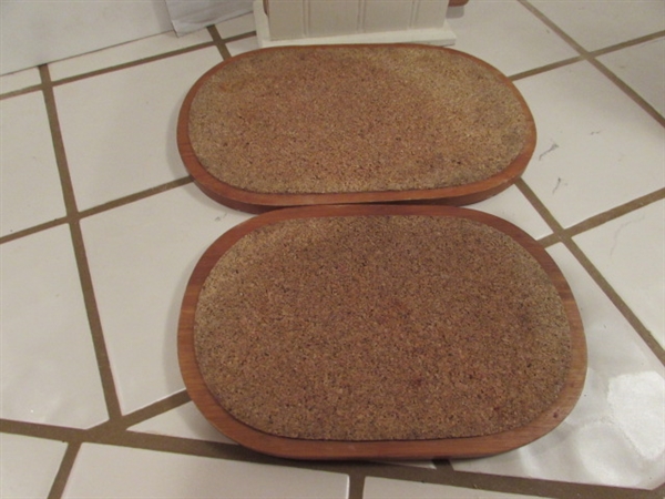 COUNTERTOP BUTCHER BLOCK, LAZY SUSAN, NAPKIN HOLDER & MORE